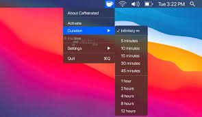 Caffeinated – Anti Sleep App for MacOs download