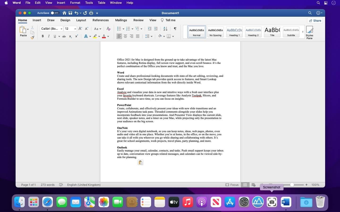 Microsoft Office 2021 for MacOs download