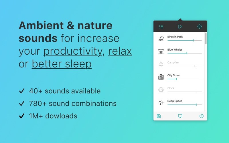 Noizio — Calm, Meditate, Sleep for macos download